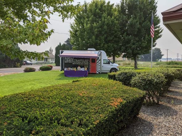 bookmobile in park